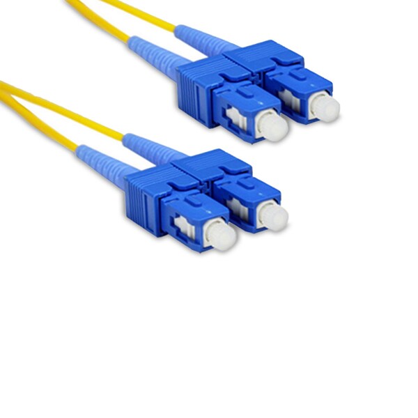 Enet Solutions, Inc. Enet 1M (3.28 Ft) Os1 9/125 Yellow SC2-SM-1M-ENC